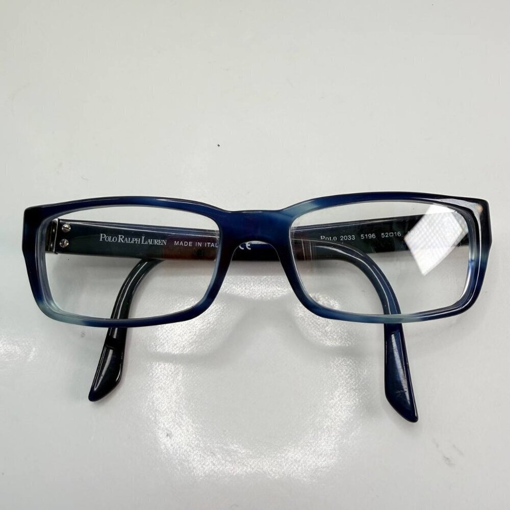 Polo Ralph Lauren – Model 2033 (Color 5196) Made in Italy | Classic Rectangular - Picture 5 of 12